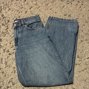 Garage women’s Straight Blue Jeans